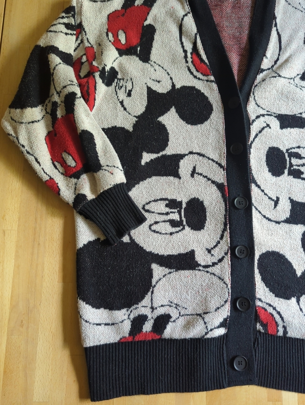 Vintage Joy Miche Retro Cardigan Sweater Button Up Knit - Picture 4 of 7